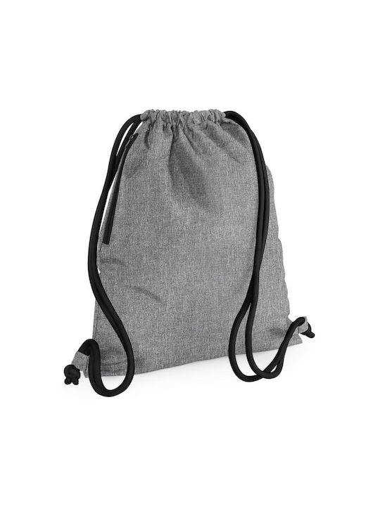 Bagbase BG110 Τσάντα Πλάτης Γυμναστηρίου Grey Marl / Black