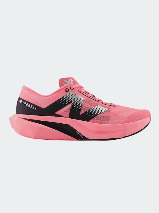 New Balance Fuelcell Rebel V4 Sport Shoes Running Pink