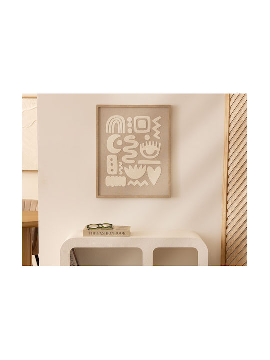 A-s Petra Painting Wooden 40x50cm