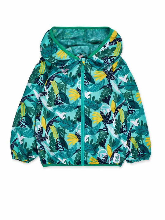 Kids' Coat with Hood Green