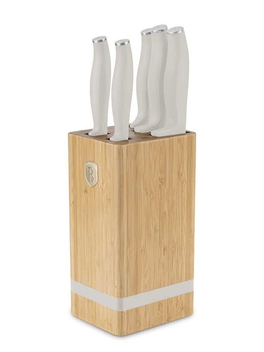 Berlinger Haus Knife Set with Block from Stainl...