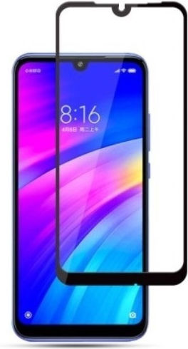 9D Full Face Tempered Glass Negru (Redmi Note 7/7 Pro)