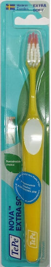 TePe Nova Manual Toothbrush Extra Soft Yellow 1pcs