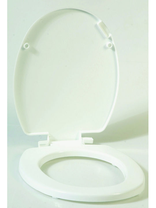 Viomes Plastic Toilet Seat White