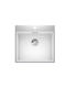 Blanco Subline 500-if/a Silgranit 524114 Drop-In Sink Inox W54.3xD51cm Gray