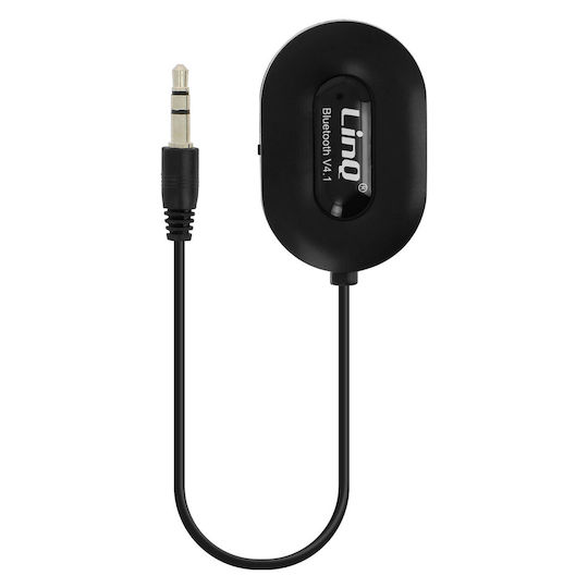 Audio Receiver Bluetooth 4.1 Jack Adapter Hands Free Kit Linq Black