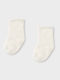 Mayoral Kids' Socks Ecru 2 Pairs