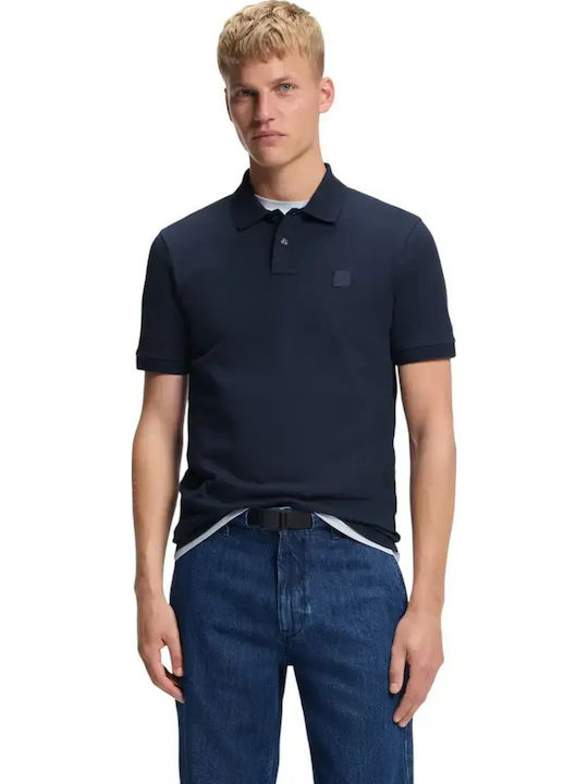 Polo T-shirt Navy Μπλε