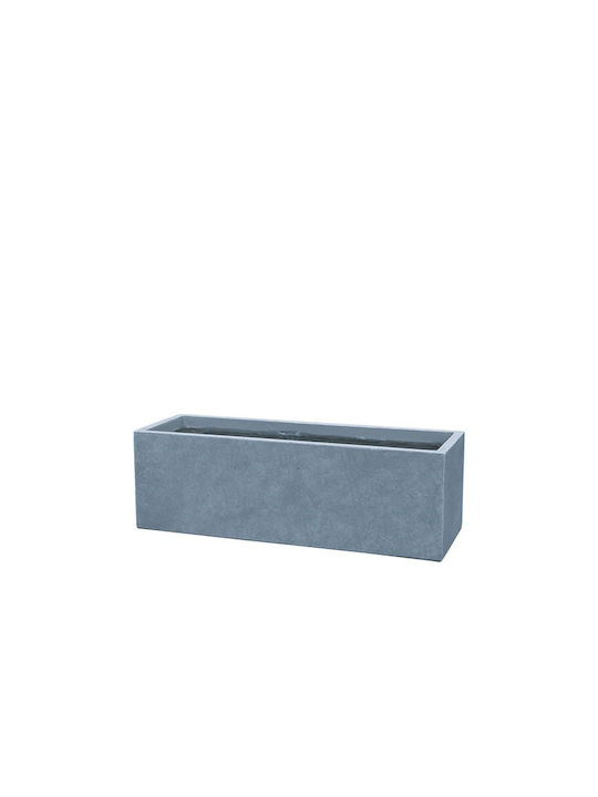 Marhome Planter Box 70x23cm Grey Marble