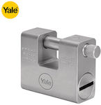 Yale Steel Padlock Monoblock with Key 85mm 1pcs