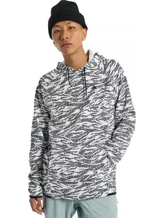 Burton Crown Sweatshirt mit Kapuze Zebra Camo