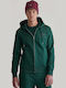 Archive Shield Sweatshirt with Hood Green
