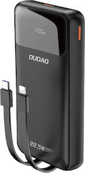 Dudao K15Pro 20000mAh 22.5W Μαύρο