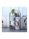 Bibliotecă Multicolor 85x125x125cm