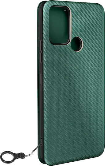 Avizar Hülle Nokia C22 Kartenhalter Handgelenkschlaufe Video-Halter Dunkelgrün