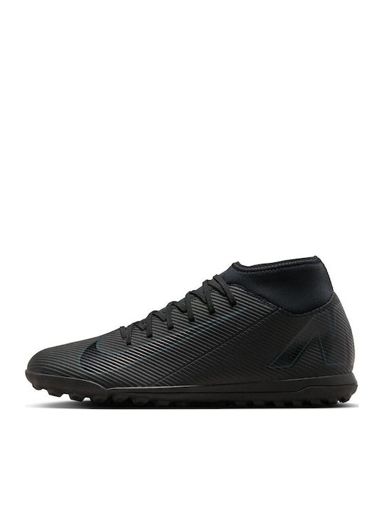 Nike Mercurial Superfly 10 Club Ποδοσφαιρικά Παπούτσια με Σχάρα TF Μαύρα