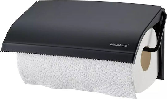 Klausberg Papierhandtuchhalter Schwarz 13.5x25cm KB-7714