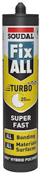 Soudal Fix All Silicon Sigilant Alba 290ml 1buc
