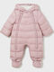 Mayoral Baby Bodysuit for Going Out Long-Sleeved Pink
