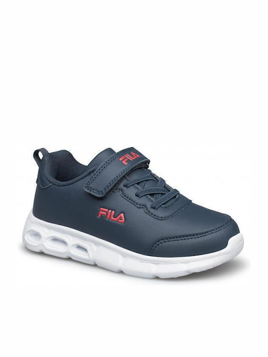 Memory Flash Gordon Kinder Sneakers mit Klettverschluss & Lichtern Blau