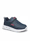 Memory Flash Gordon Kinder Sneakers mit Klettverschluss & Lichtern Blau