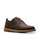 Clarks Men's Leather Casual Shoes Brown