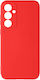 Avizar Case Samsung Galaxy S23 FE Semi-rigid Soft-touch Fast Cover in Red