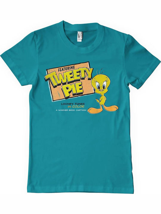 Paperinos Tweety Pie T-shirt Blue Cotton