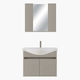 Porcelanato Countertop with Sink L80xW46xH60cm Latte