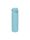 Ion8 Water Bottle Stainless Steel 600ml Light Blue