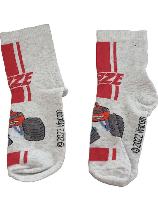 Nickelodeon Παιδικές Κάλτσες Grey Red