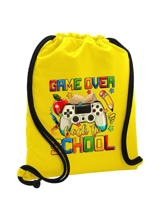 Koupakoupa Game Over Kids Bag Pouch Bag Yellow 48cmx40cmcm