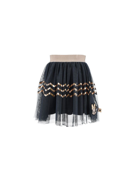 Superheroes Kids Tulle Skirt Gray