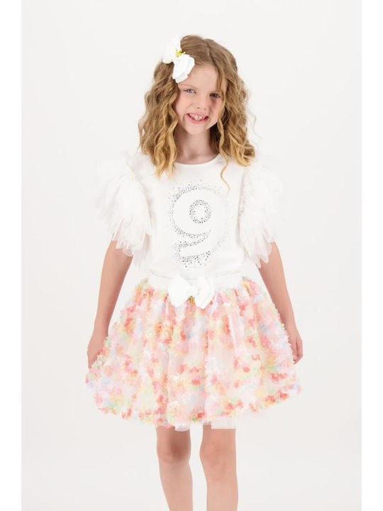 Angel's Face Kids Blouse Short Sleeve SNOWDROP