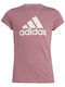 Adidas Kids T-shirt Red Big Logo Cotton