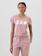 GAP Logo Damen T-shirt Ροζ, Lilas Pink