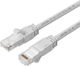 Lanview U/UTP Cat.6a Ethernet Network Cable 5m White 1pcs