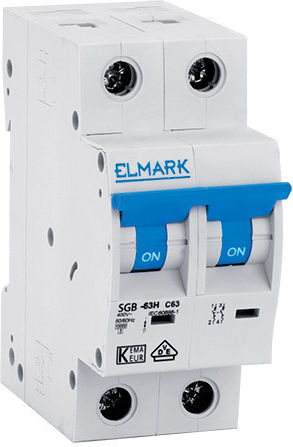 Elmark Automatic Circuit Breaker 32A Double-pole 41232C