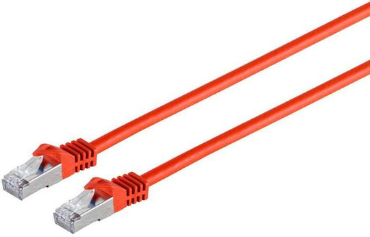 Microconnect S/FTP Cat.7 10Gbps Network Cable Ethernet 20m Red