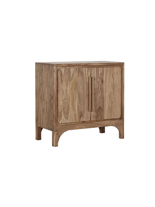 Sideboard made of Solid Wood Open Café 85x40x80cm