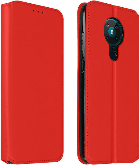 Back Cover Nokia 5.3 Wallet Stand Function Red