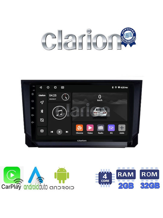 Clarion Auto-Audiosystem für Mazda CX-9 2006 > 2013 (Bluetooth/USB/WiFi/GPS/Apple-Carplay/Android-Auto)