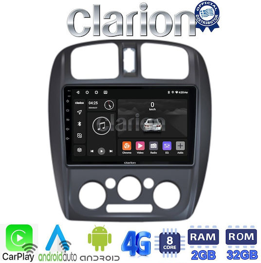 Clarion Ηχοσύστημα Αυτοκινήτου για Mazda 323 1999>2004 (Bluetooth/USB/WiFi/GPS/Apple-Carplay/Android-Auto) με Οθόνη Αφής 9"