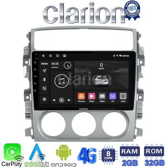 Clarion Ηχοσύστημα Αυτοκινήτου για Suzuki Liana 2001>2008 (Bluetooth/USB/WiFi/GPS/Apple-Carplay/Android-Auto) με Οθόνη Αφής 9"