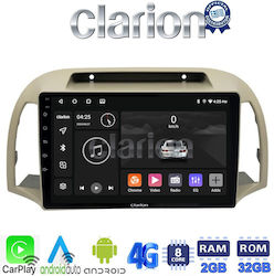 Clarion Car Audio System for Nissan Micra 2002>2007 (Bluetooth/USB/WiFi/GPS/Android-Auto)