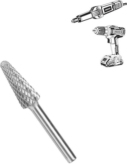 Ingco Φρέζα Καρβιδίου για Μέταλλο 6mm