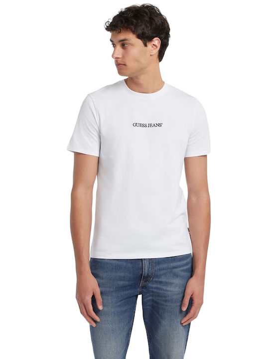 Guess Men's Short Sleeve T-shirt White