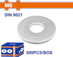 Wadfow Ροδέλα για Βίδα M6mm 500τμχ DIN 9021