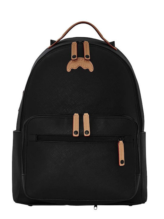 Sprayground School Bag Backpack Junior High-High School in Black color