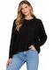 Sun Women's Long Sleeve Sweater Black